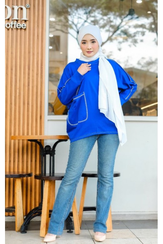 Sharina Top Electric Blue